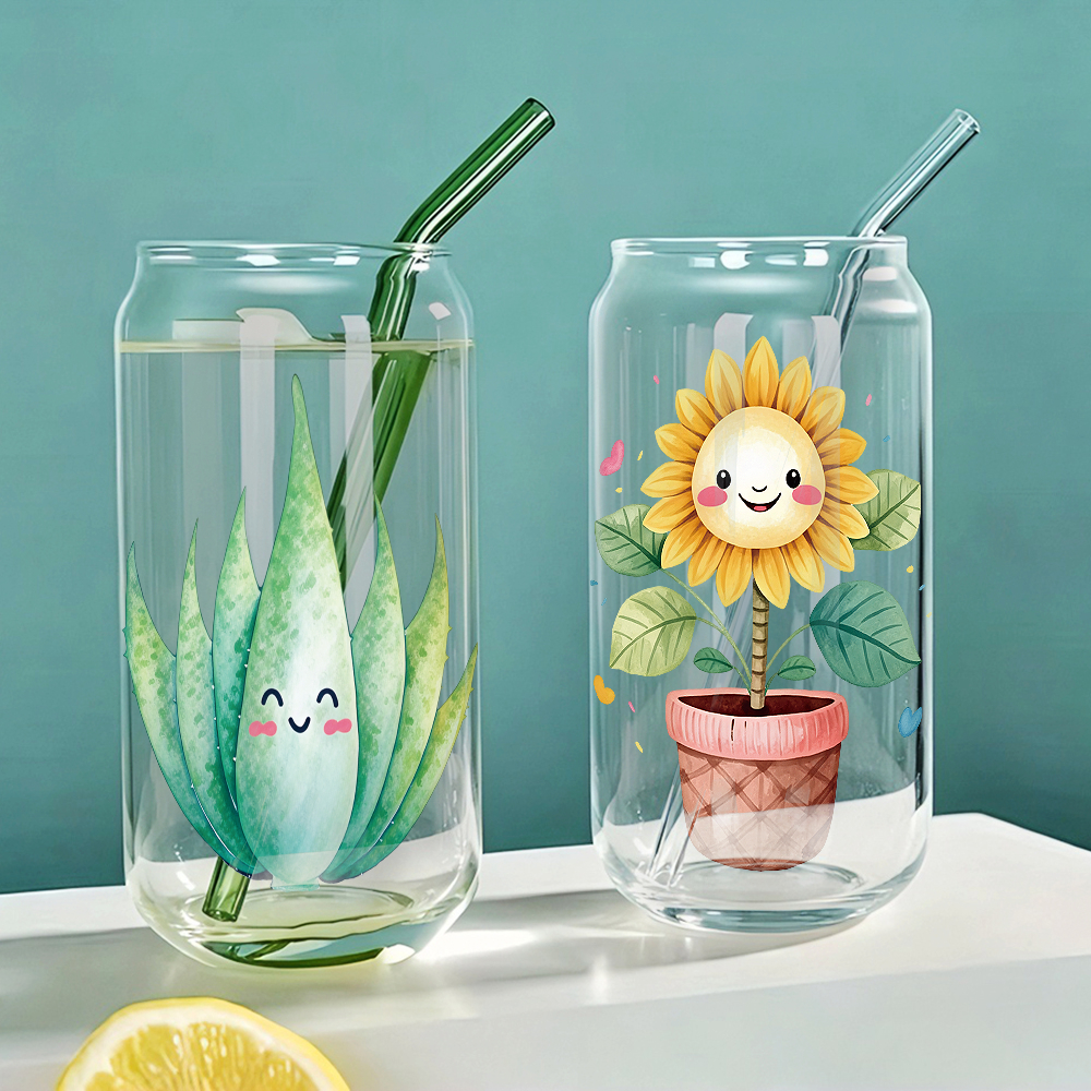 8pcs Aloe Vera Sunflower UV DT - đánh giá và giá Aloe Vera Pot