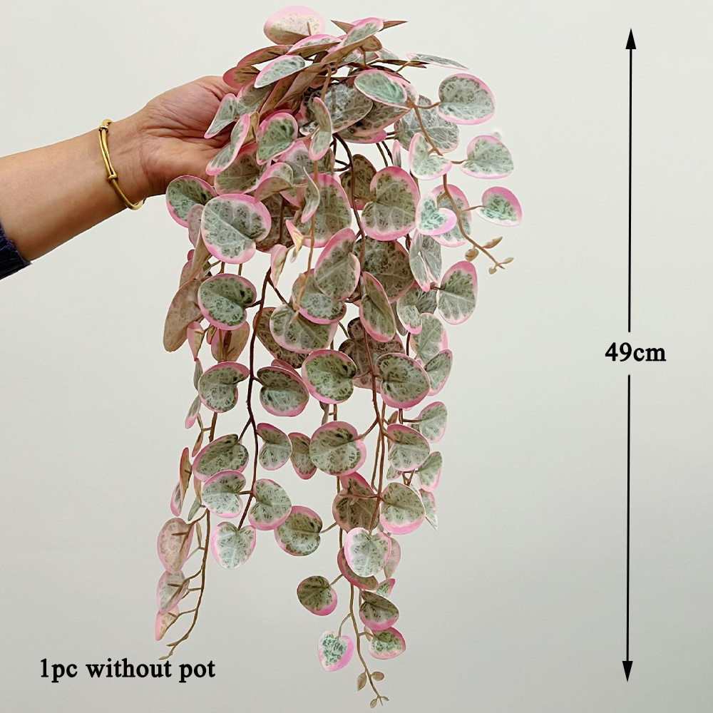 49cm Artificial Plants Vines F - đánh giá và giá Pilea Peperomioides