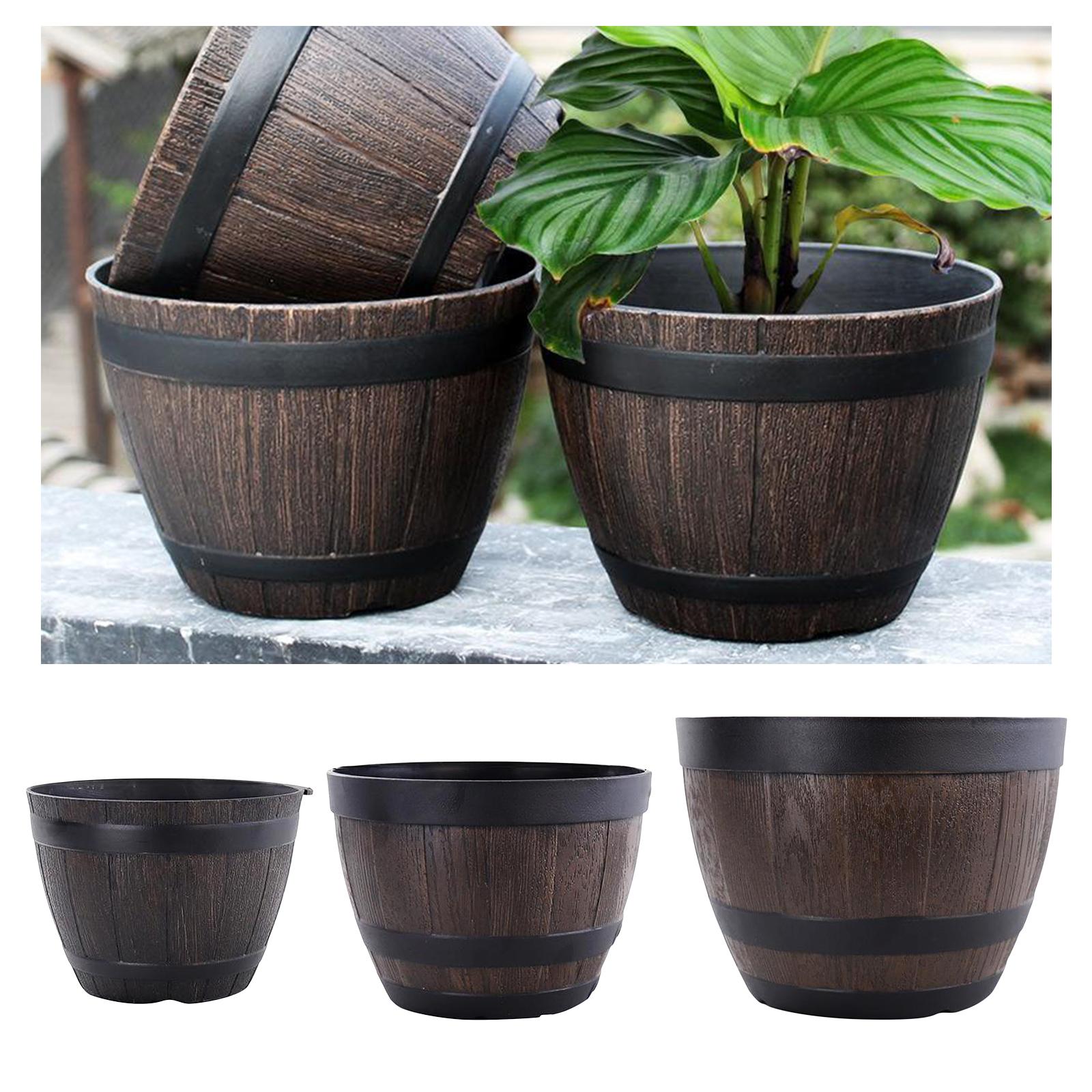 Barrel Planter Pot Large - Res - đánh giá và giá Aloe Vera Pot