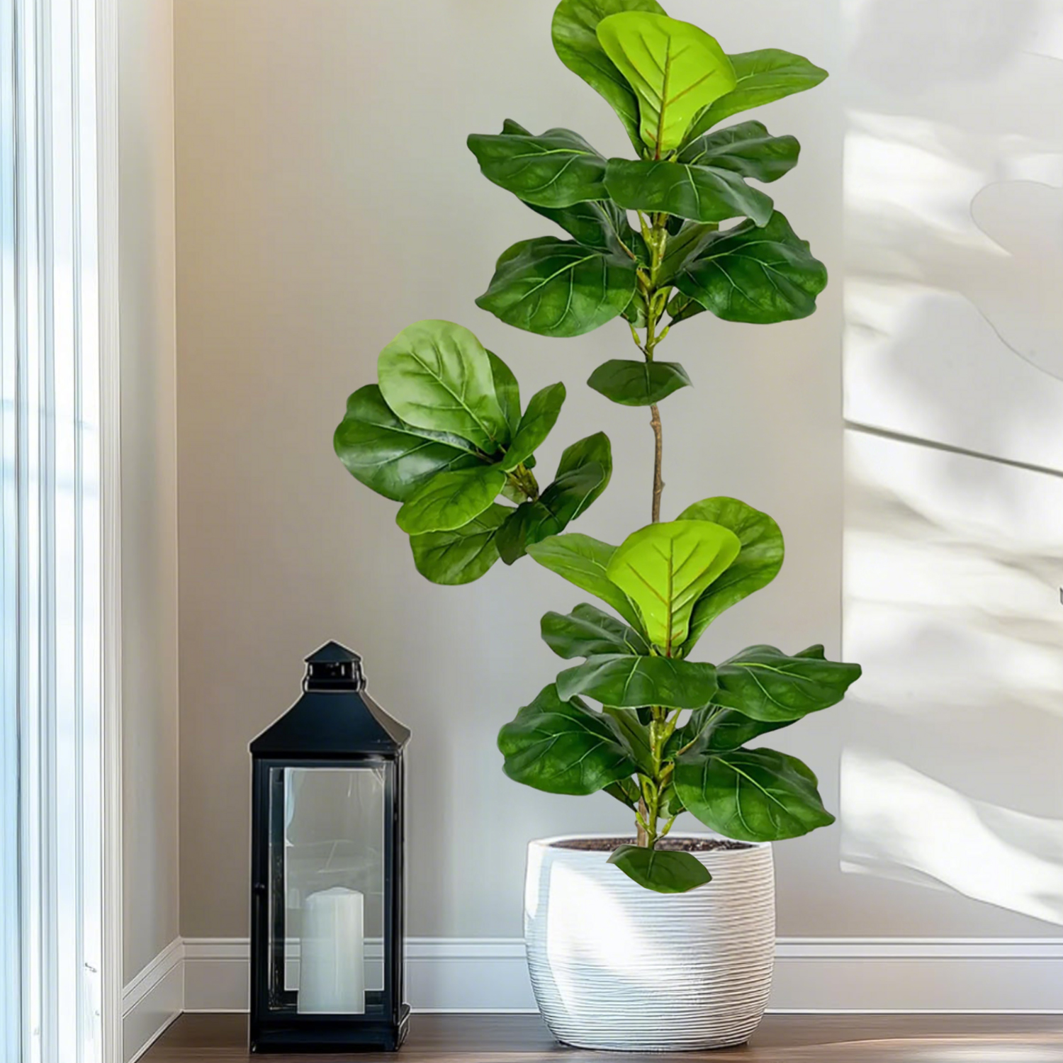 76-135cm Artificial Ficus Tree - đánh giá và giá Ficus Lyrata Tree