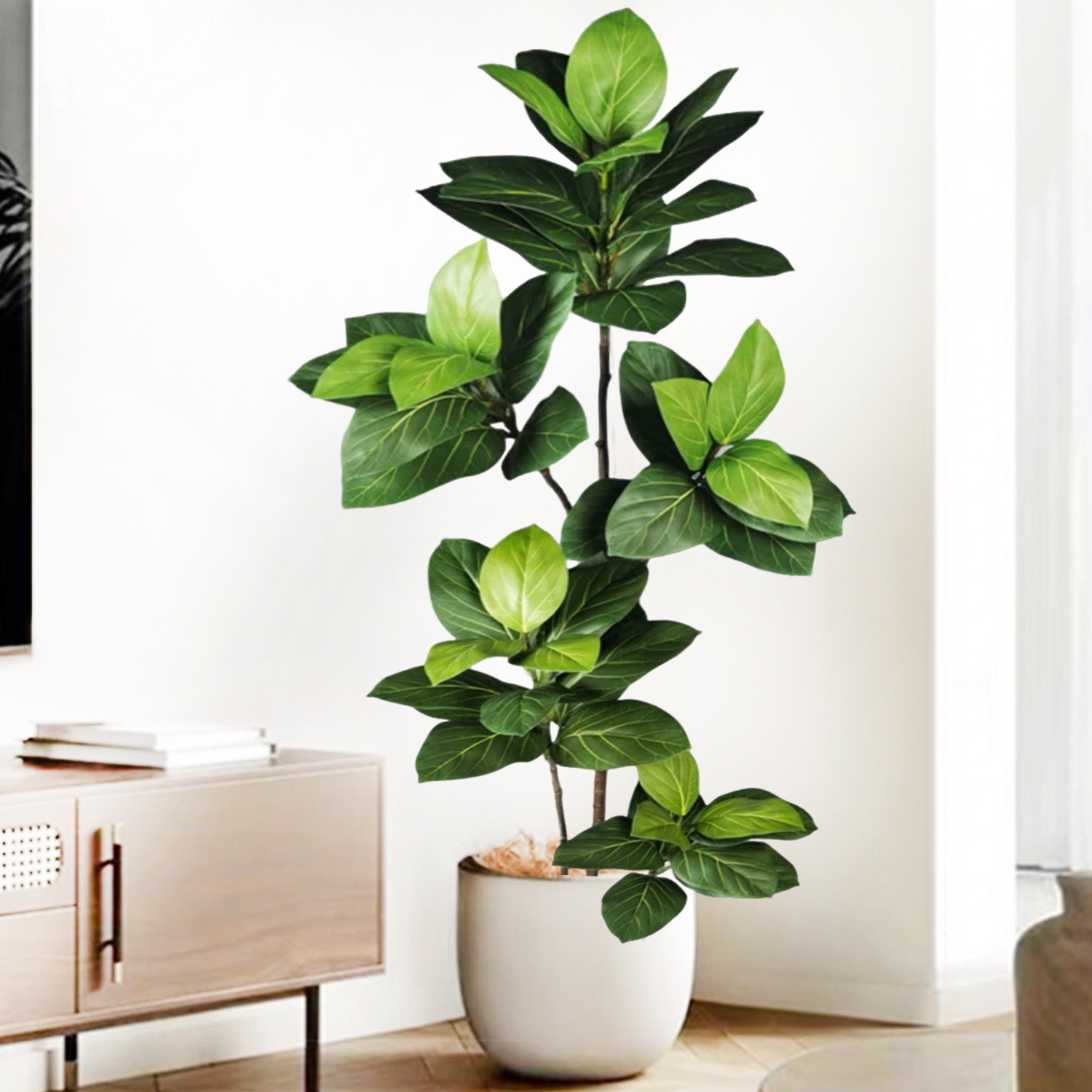 76-135cm Artificial Ficus Tree - đánh giá và giá Ficus Lyrata Tree