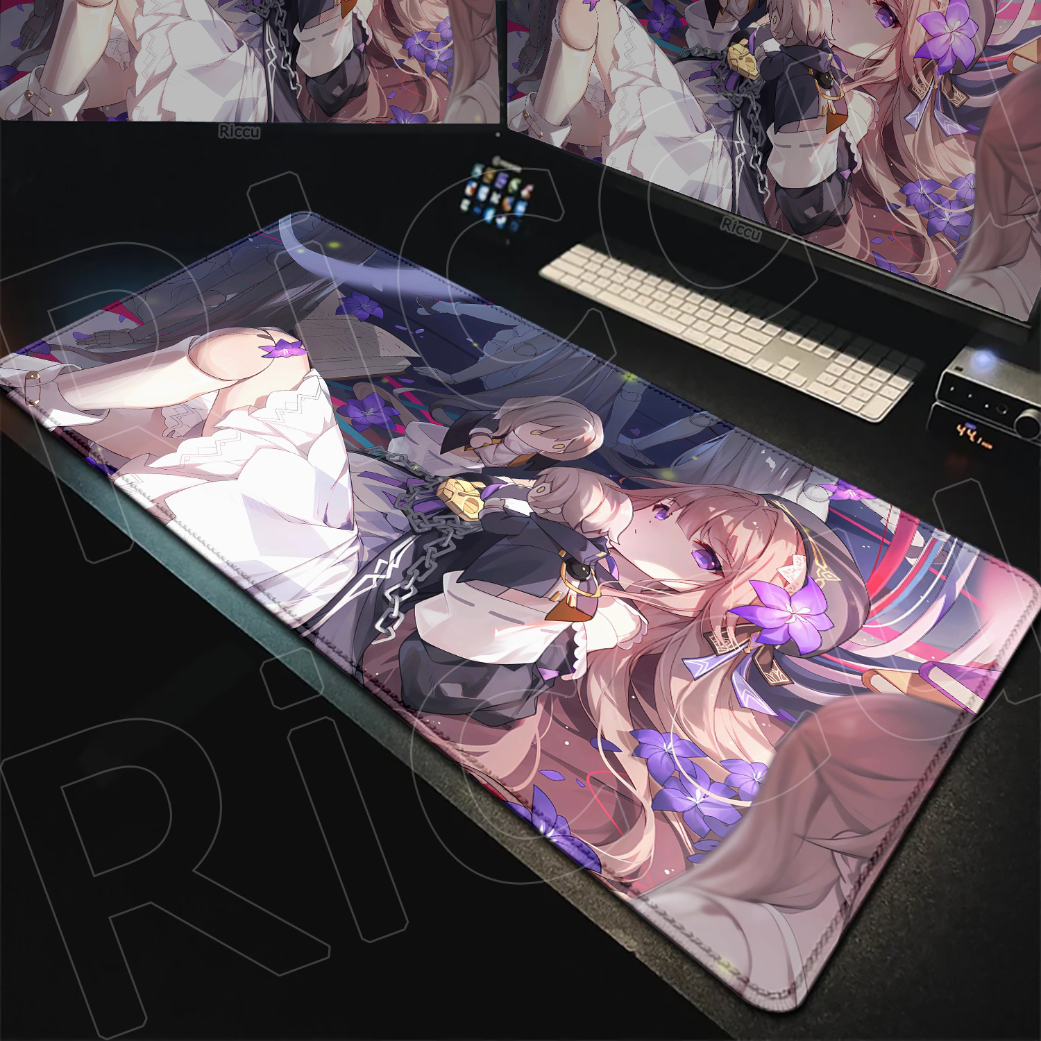 The Herta Keyboard Mat Purple  - đánh giá và giá Tradescantia Purple