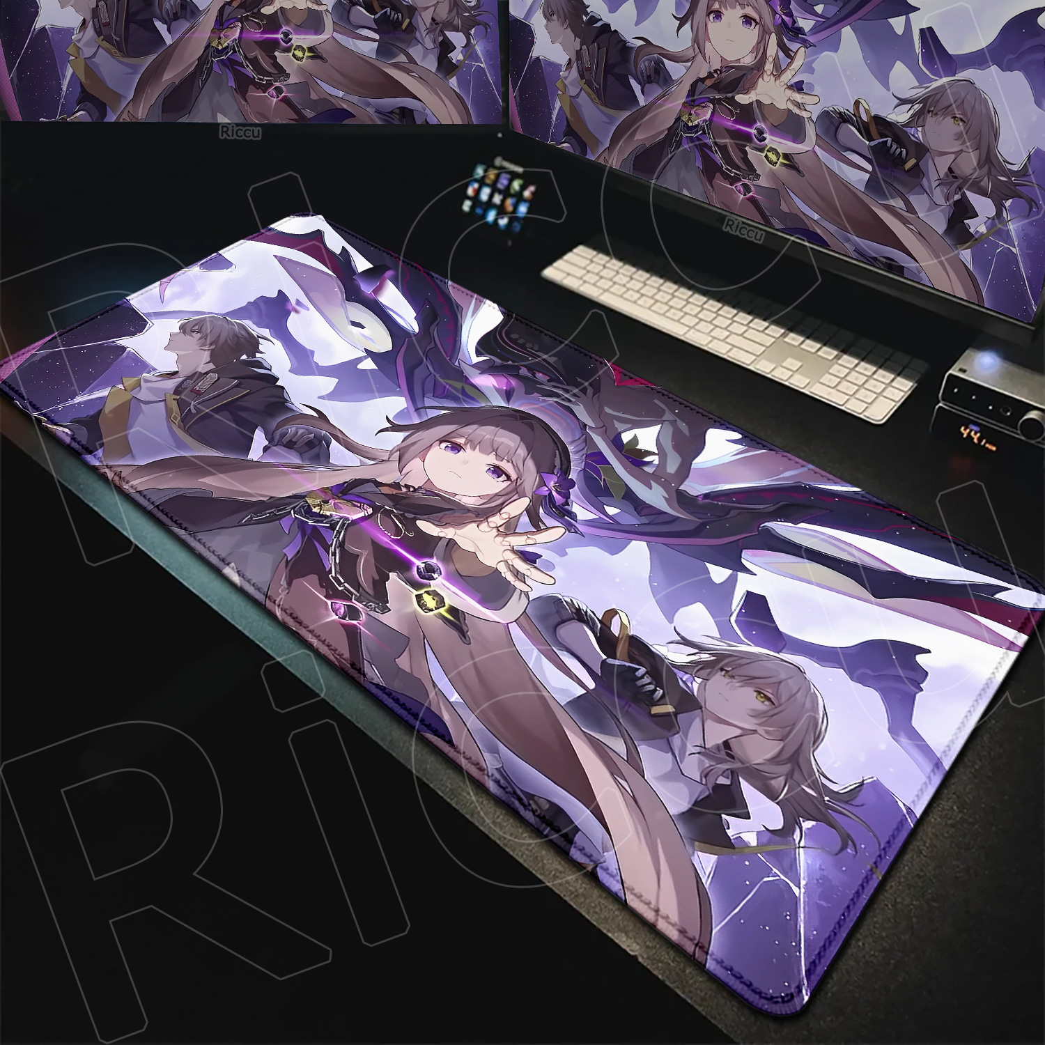 The Herta Keyboard Mat Purple  - đánh giá và giá Tradescantia Purple