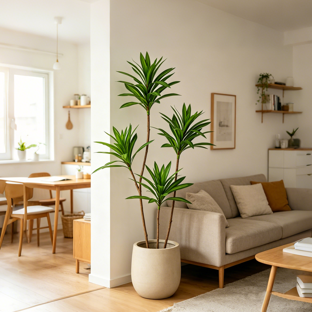 66-98cm Large Artificial Palm  - đánh giá và giá Dracaena Marginata