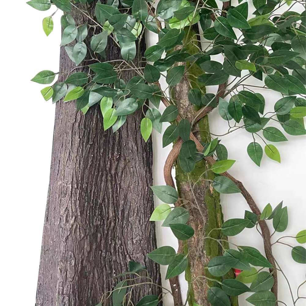 Cuttable Simulation Tree Bark  - đánh giá và giá Pilea Peperomioides