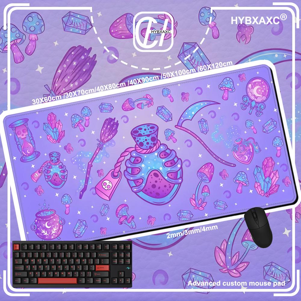 Cute Kawaii Goth Mouse pad XL  - đánh giá và giá Tradescantia Purple