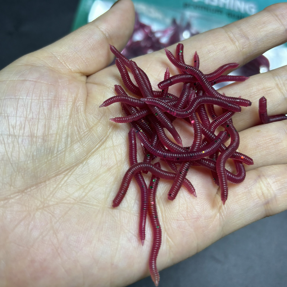 100-200pcs Soft Lure Bass Brea - đánh giá và giá Aglaonema Red