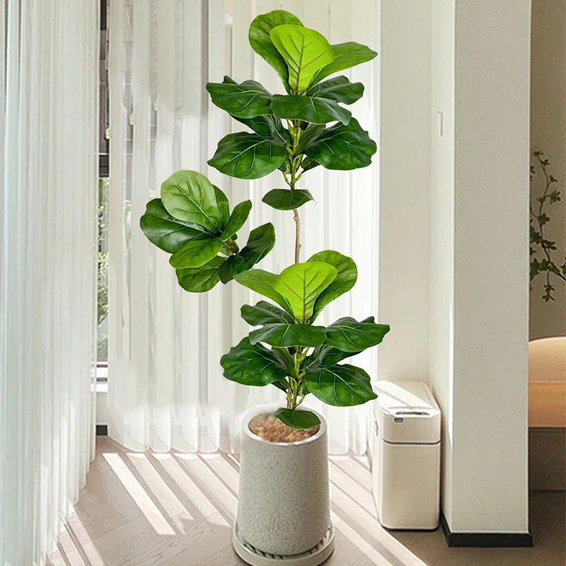 2-4.9FT Large Artificial Ficus - đánh giá và giá Ficus Lyrata Tree