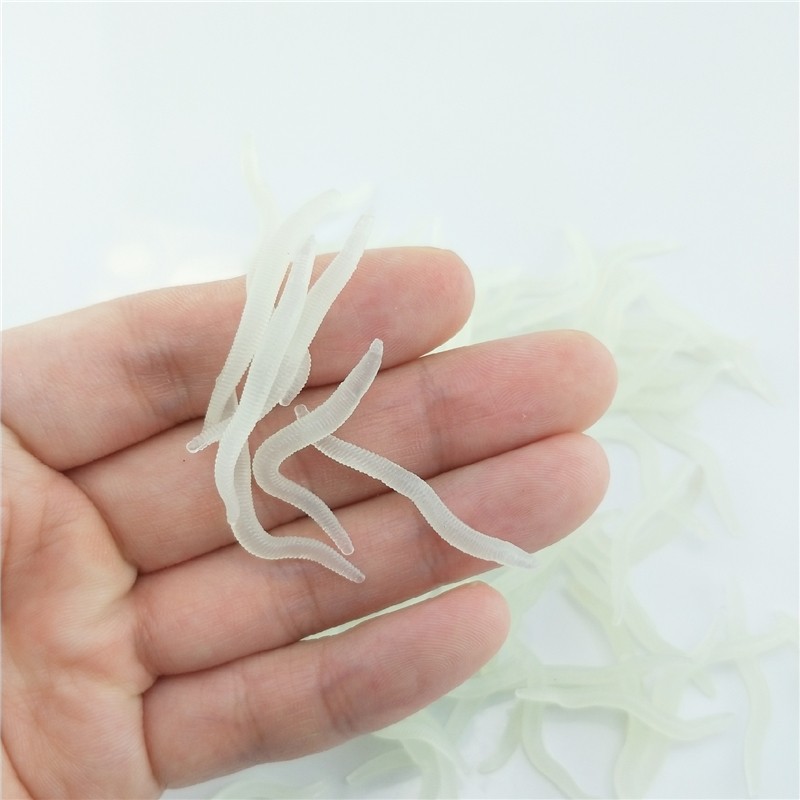 60pcs 4cm Fishing Silicone Lum - đánh giá và giá Aglaonema Red