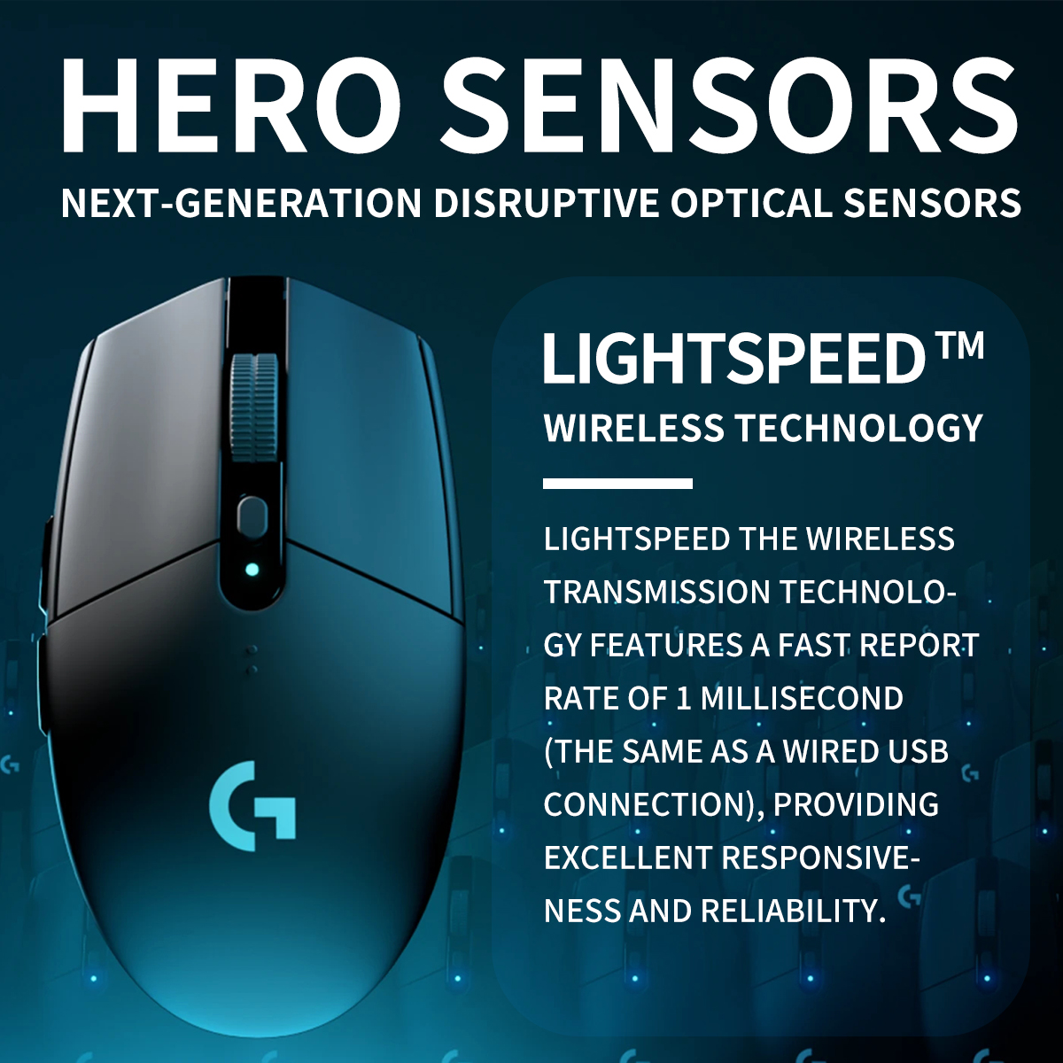 Logitech G304 Wireless Dual Mo - đánh giá và giá Tradescantia Purple