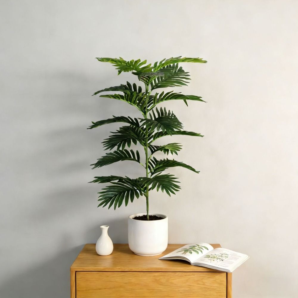 Green Plastic Artificial Ficus - đánh giá và giá Ficus Lyrata Tree