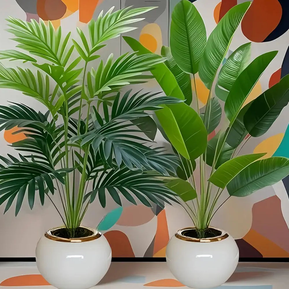 2Pcs Outdoor Artificial Green  - đánh giá và giá Dracaena Marginata