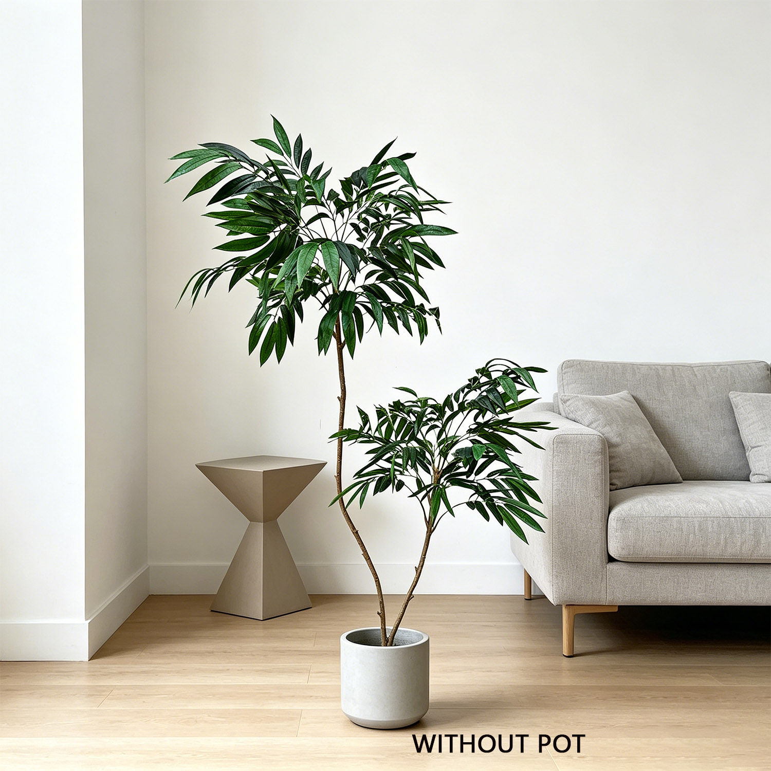 65-160cm Artificial plant Will - đánh giá và giá Ficus Lyrata Tree